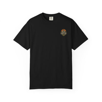 Campfire Trail Club Camping T-shirt — Campsite Shirt for Campers