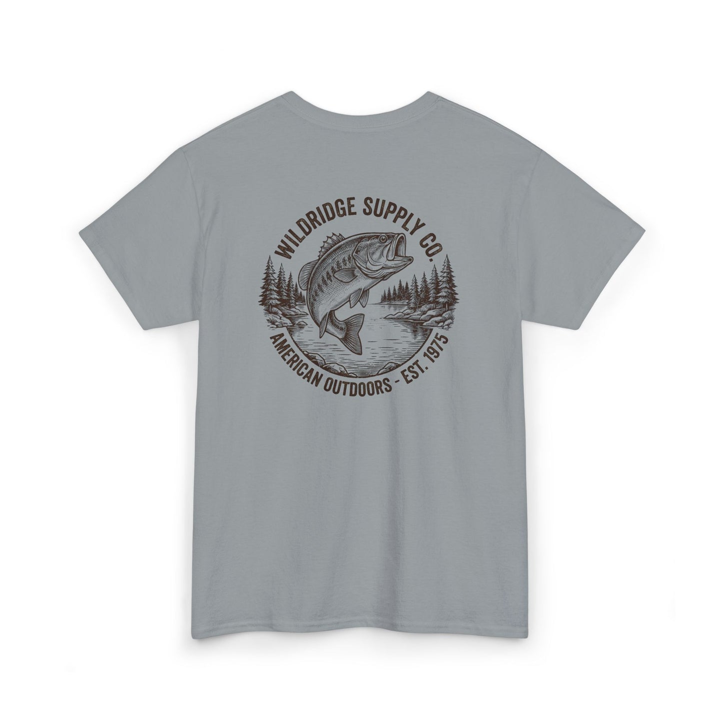 Bass Fishing Tee | American Outdoors Graphic Shirt
