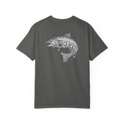Trout Fishing T-Shirt — Wildridge Supply Co. Tribal Trout Design