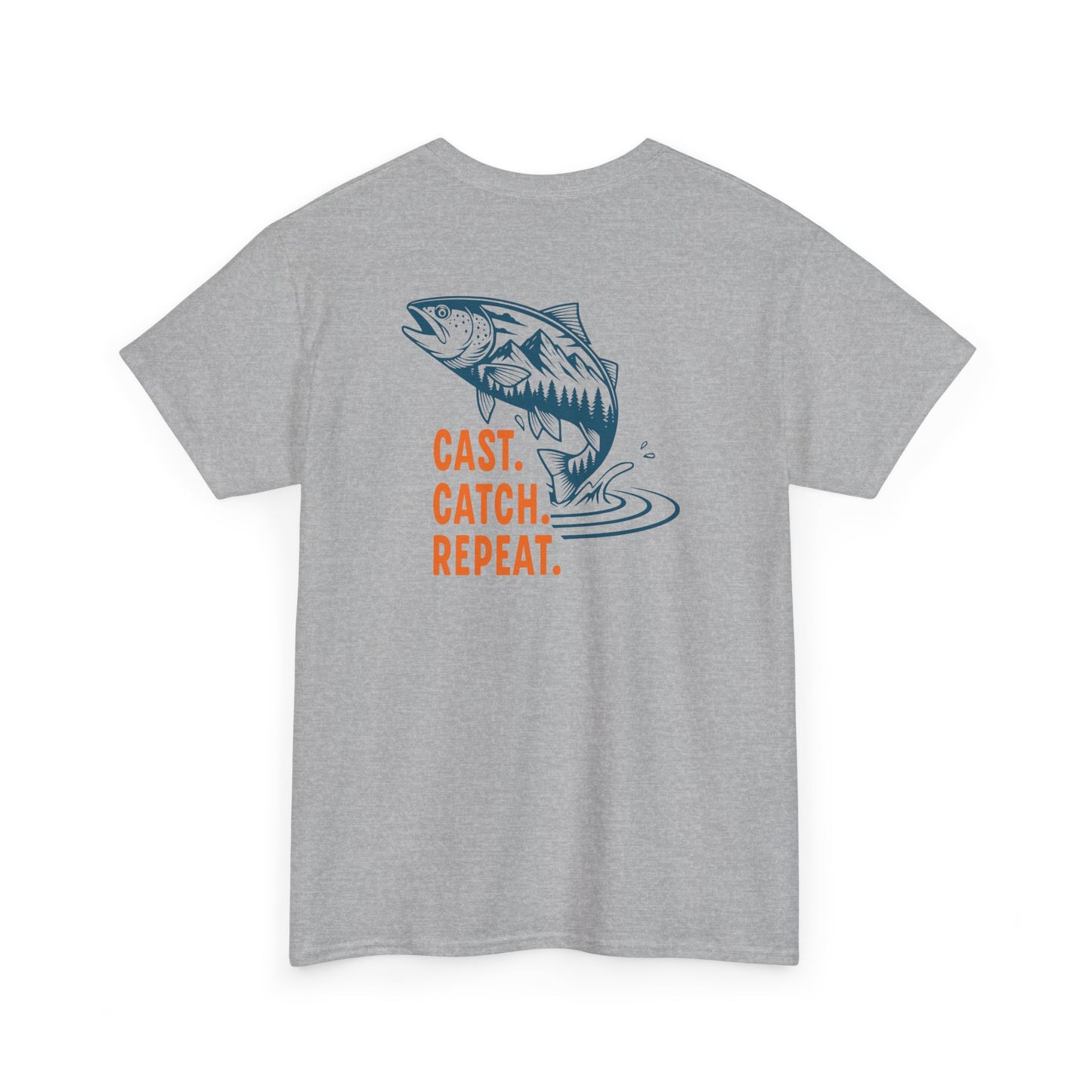 Premium Fishing Shirt for Men Outdoor Angler Graphic Tee