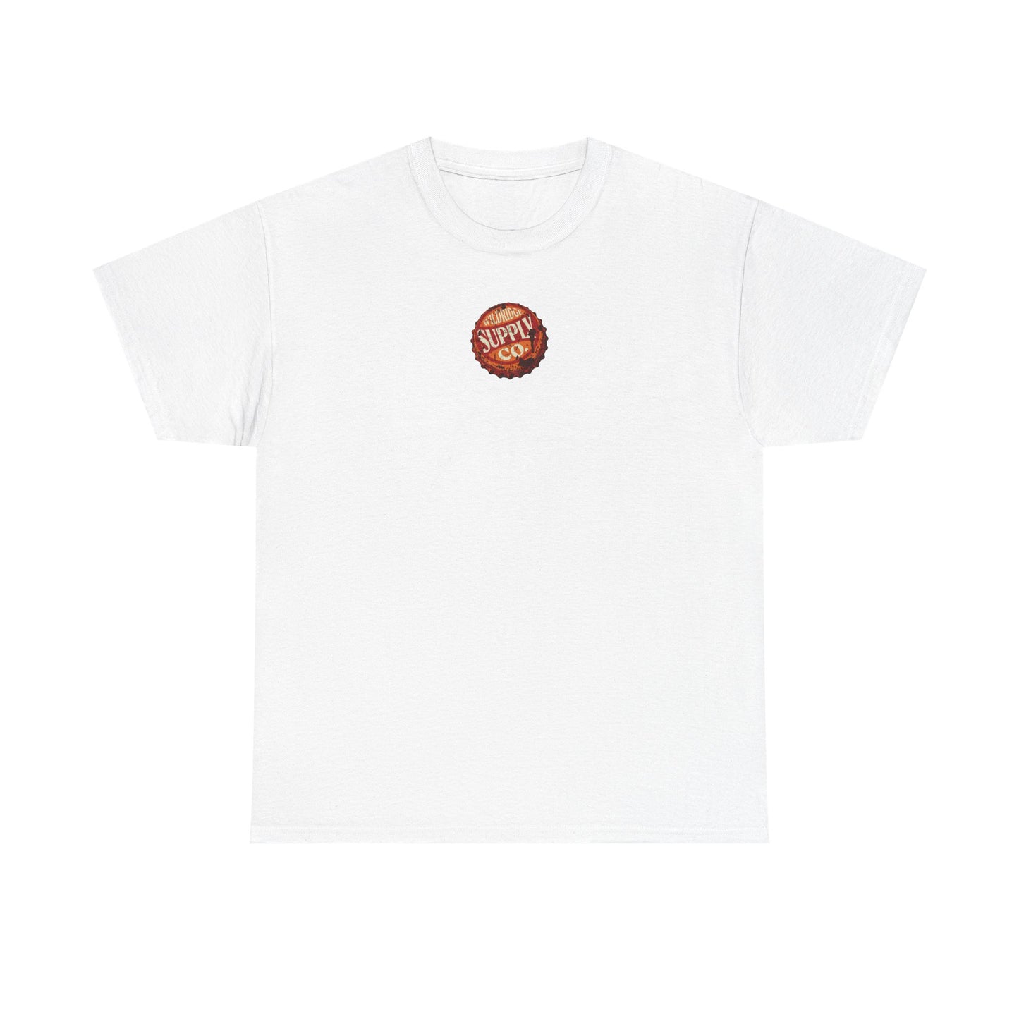 Bottle Cap Fishing Graphic Tee – Vintage Mountain River Outdoor Shirt