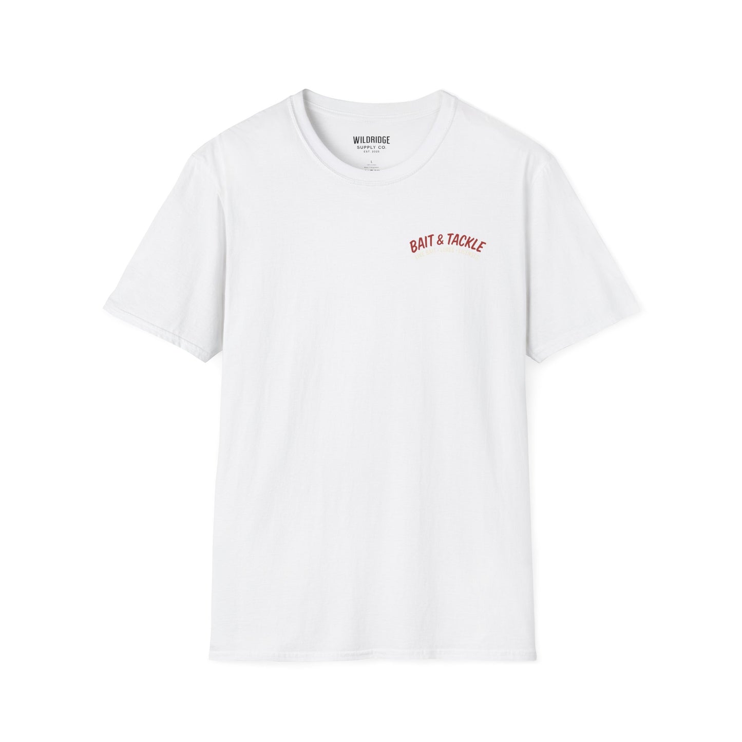 Bait & Tackle Fishing T-Shirt | Vintage Bass Fishing Graphic Tee