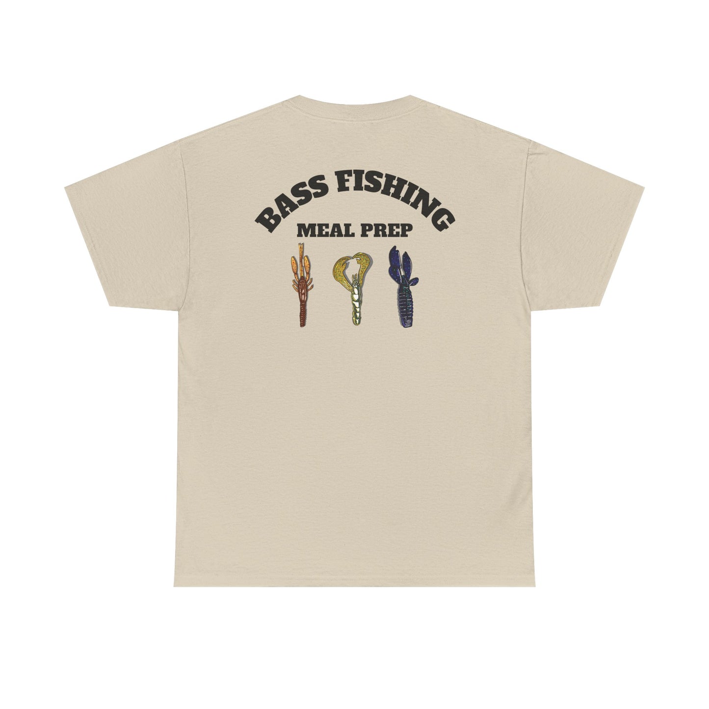 Bass Fisherman “Meal Prep” Tee – Funny Lure Lineup Shirt for Anglers | Perfect Gift for Bass Fishing Lovers