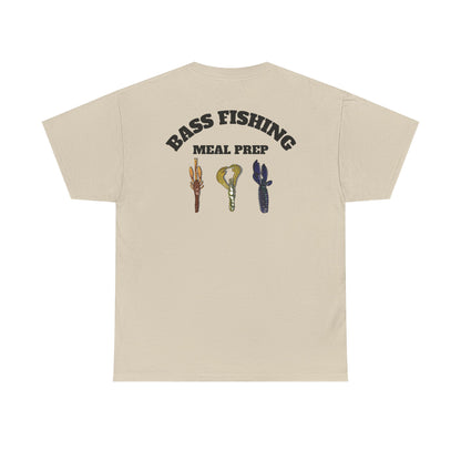 Bass Fisherman “Meal Prep” Tee – Funny Lure Lineup Shirt for Anglers | Perfect Gift for Bass Fishing Lovers