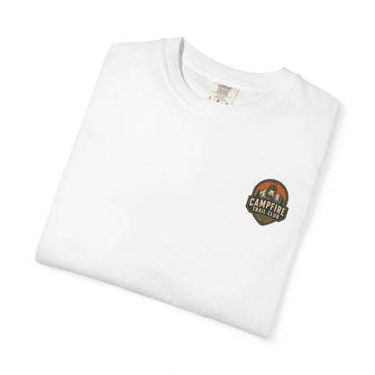 Campfire Trail Club Camping T-shirt — Campsite Shirt for Campers