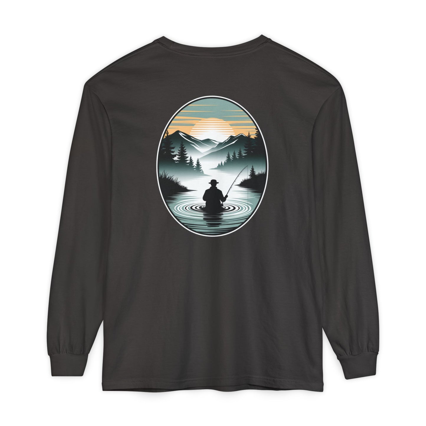Vintage Fisherman Long Sleeve T-Shirt