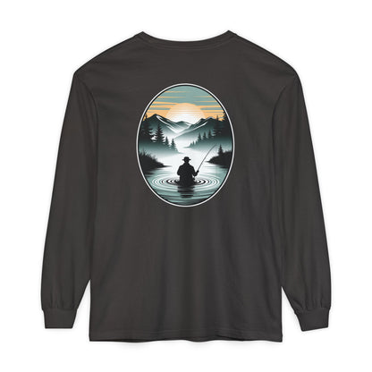 Vintage Fisherman Long Sleeve T-Shirt