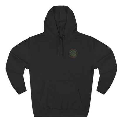 Camping Hoodie – Retro Forest Campfire Graphic Sweatshirt
