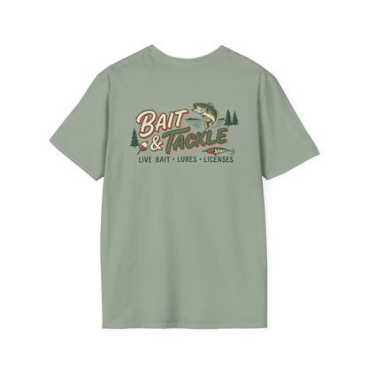 Bait & Tackle Graphic Tee | Vintage Fishing Shirt for Bass Anglers