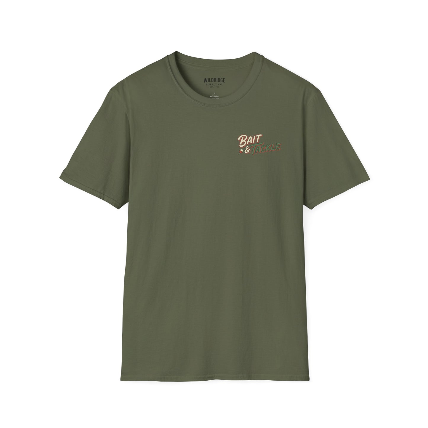 Bait & Tackle Graphic Tee | Vintage Fishing Shirt for Bass Anglers