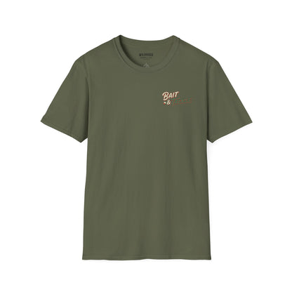 Bait & Tackle Graphic Tee | Vintage Fishing Shirt for Bass Anglers