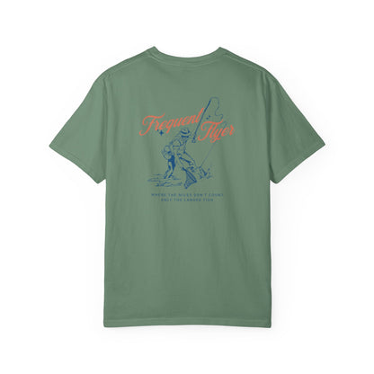 Fly Fishing Unisex T-shirt - Where the Miles Don't Count