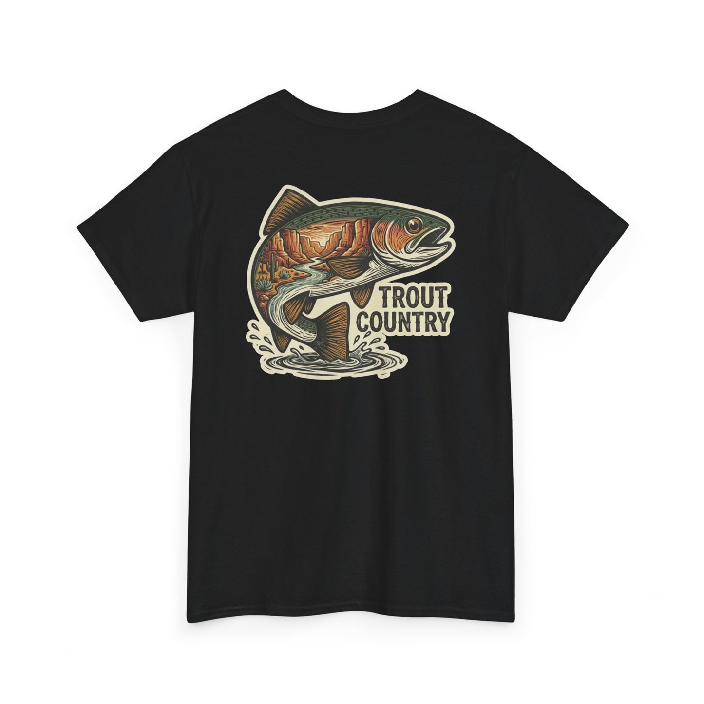 Trout Country T-Shirt – Backcountry Fly Fishing Graphic Tee
