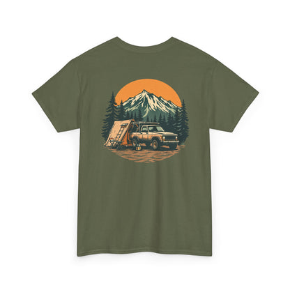 Overland 4x4 Adventure Unisex T-Shirt – Rooftop Tent Graphic Tee