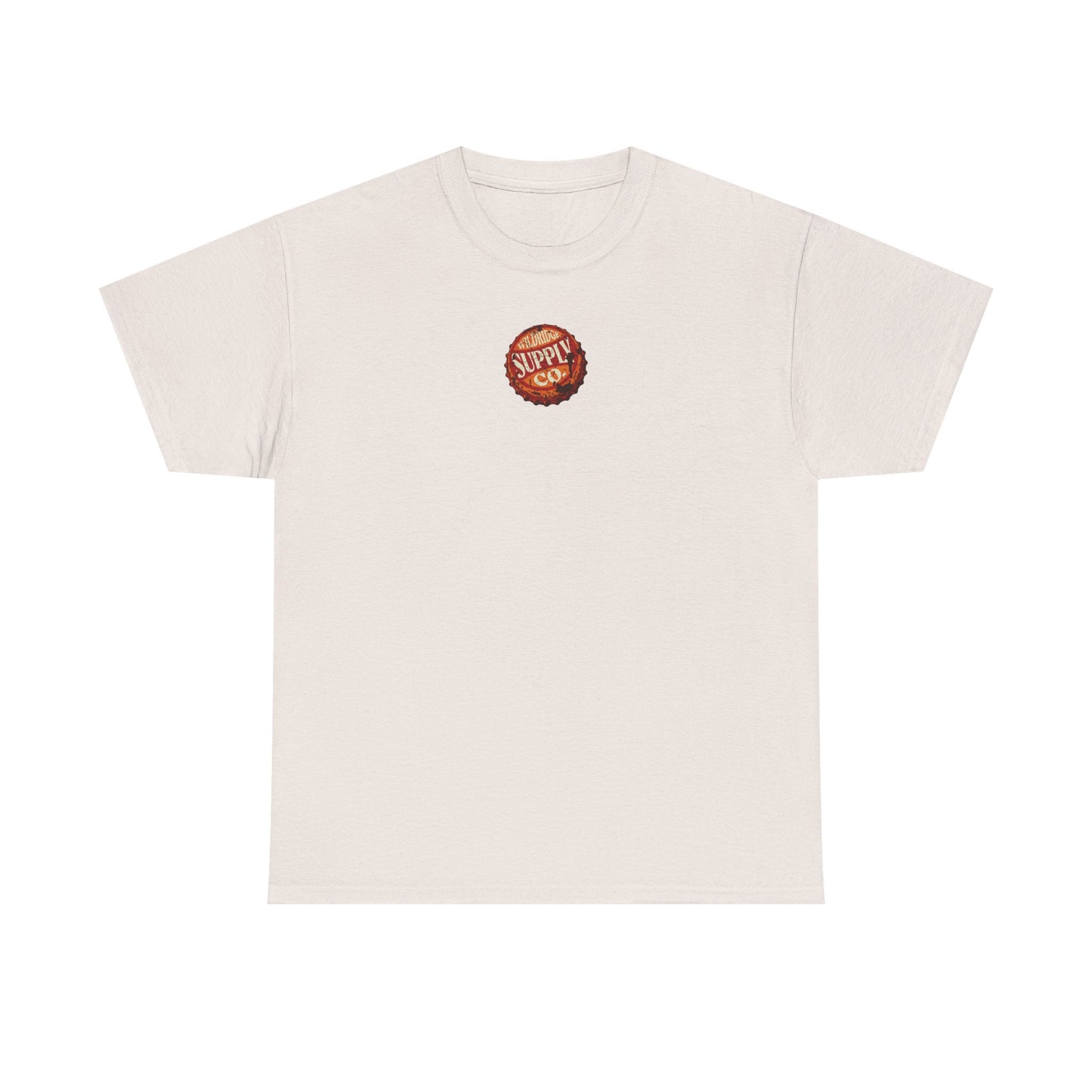 Bottle Cap Fishing Graphic Tee – Vintage Mountain River Outdoor Shirt