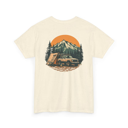 Overland 4x4 Adventure Unisex T-Shirt – Rooftop Tent Graphic Tee