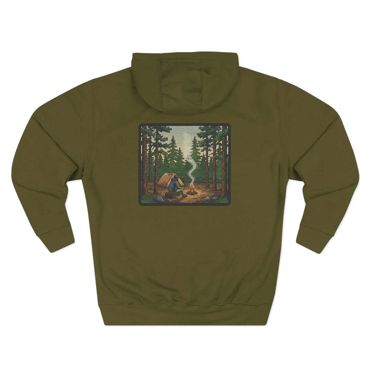 Wildridge Supply Co. Campfire Square-Badge Hoodie