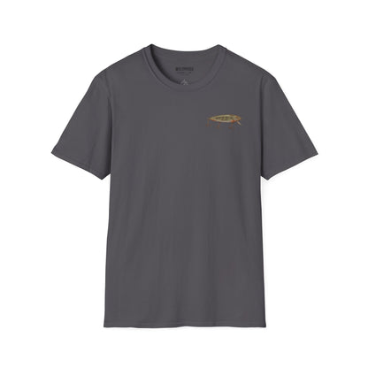 Fishing T-Shirt Vintage Hand-Crafted Lures Fishing Tee