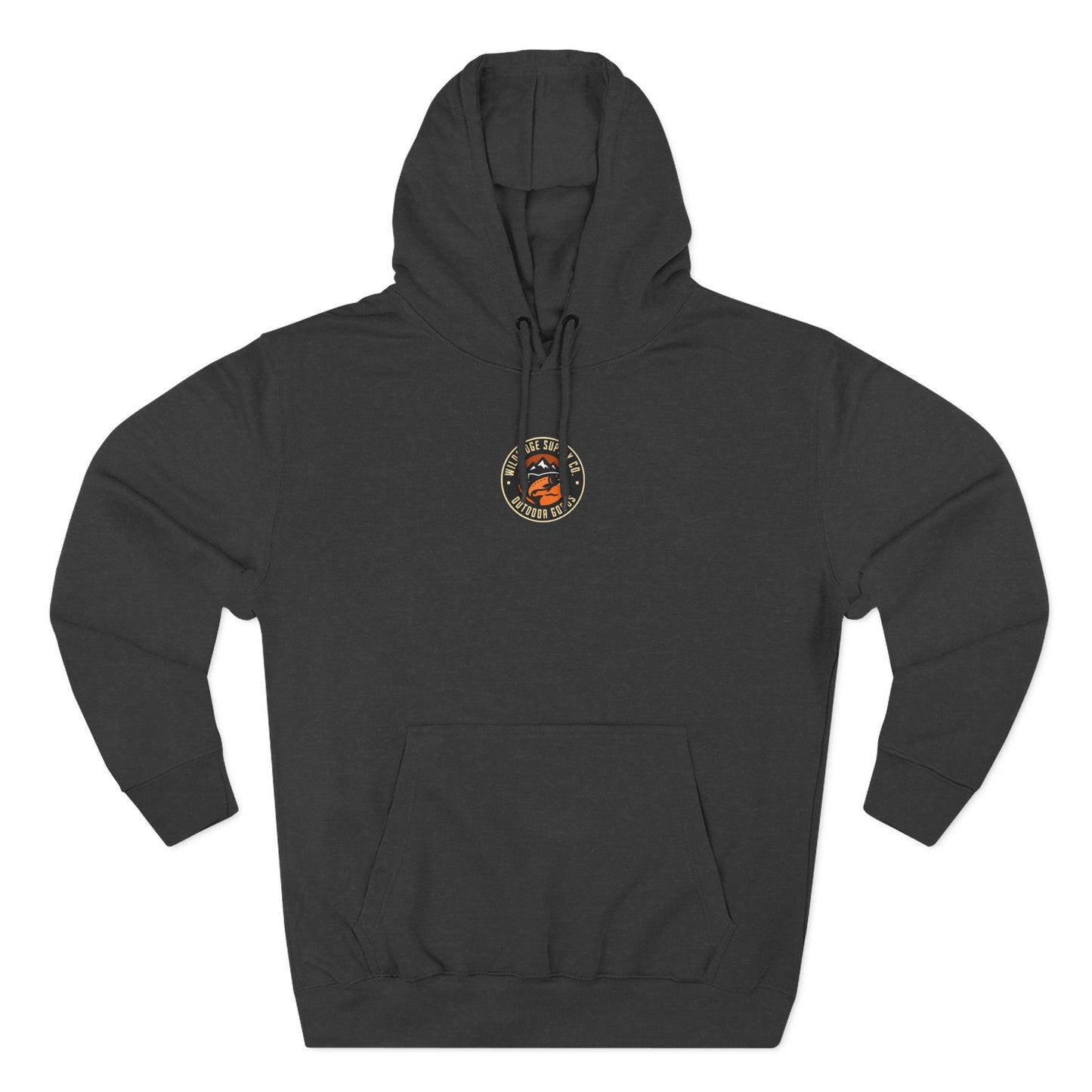 Fly Fishing Hoodie – Sunset River Scene Sweatshirt for Anglers | Outdoor Adventure Apparel