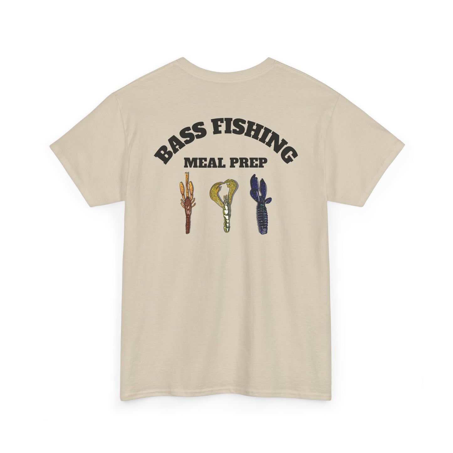 Bass Fisherman “Meal Prep” Tee – Funny Lure Lineup Shirt for Anglers | Perfect Gift for Bass Fishing Lovers