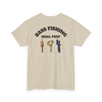 Bass Fisherman “Meal Prep” Tee – Funny Lure Lineup Shirt for Anglers | Perfect Gift for Bass Fishing Lovers