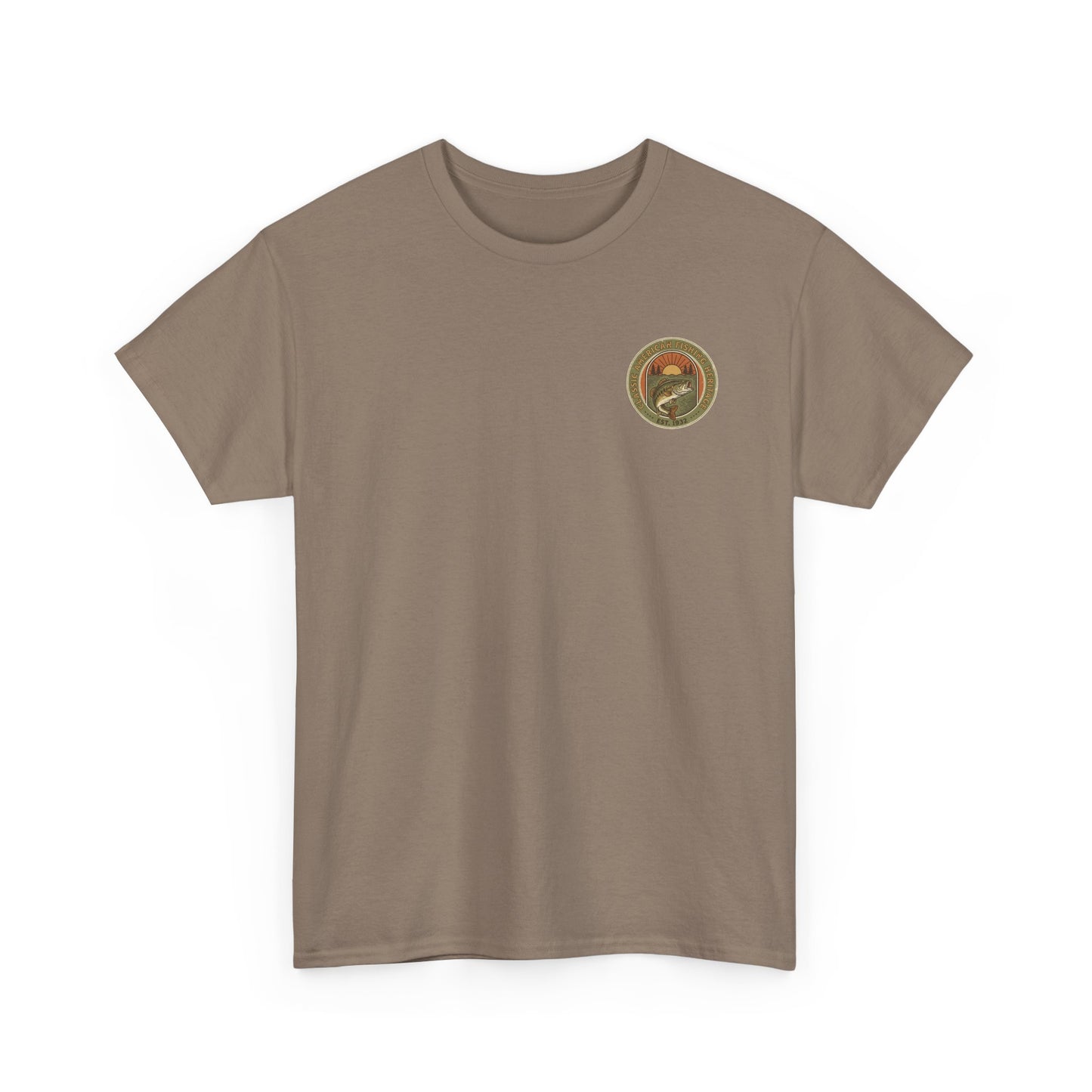 Vintage Bass Fishing Shirt | American Heritage Angler Tee