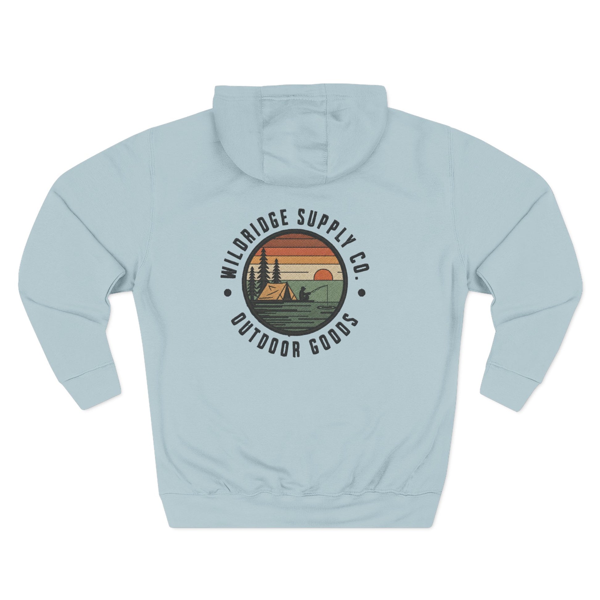 Wildridge Supply Co hoodie campfire ready midweight fleece