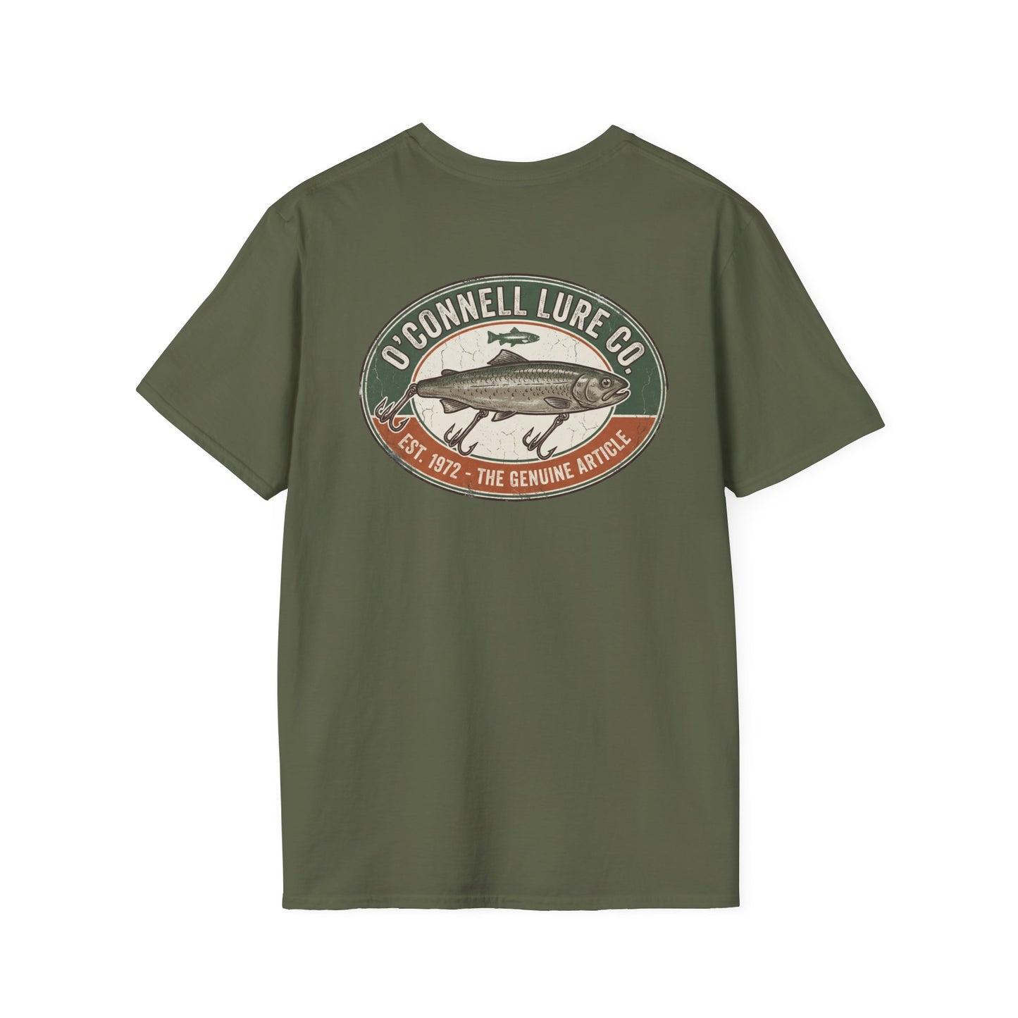 O'Connell Lure Co. Fishing T-Shirt | Vintage Trout Graphic Tee