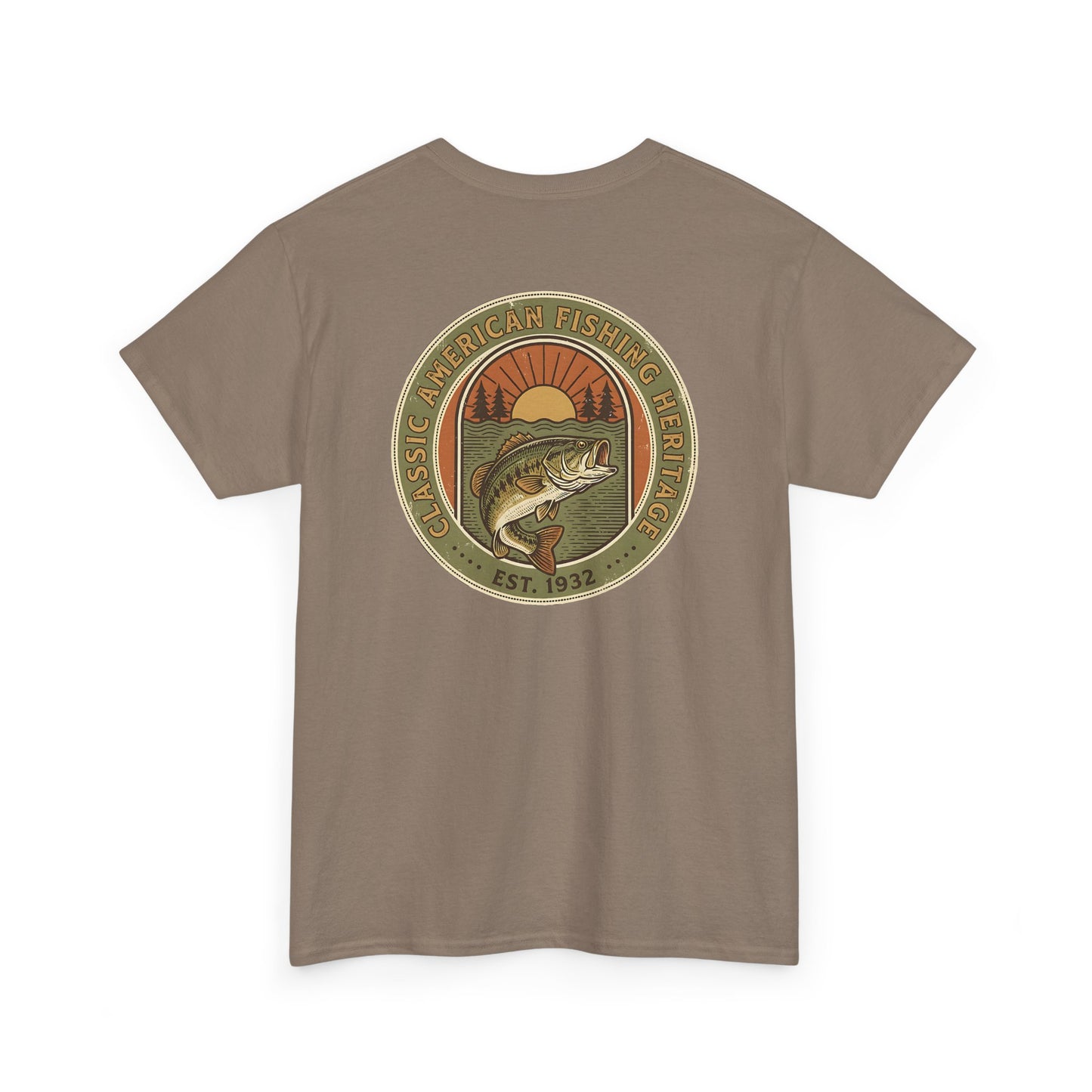Vintage Bass Fishing Shirt | American Heritage Angler Tee