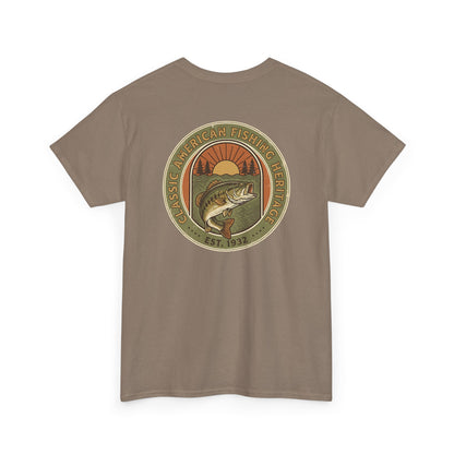 Vintage Bass Fishing Shirt | American Heritage Angler Tee