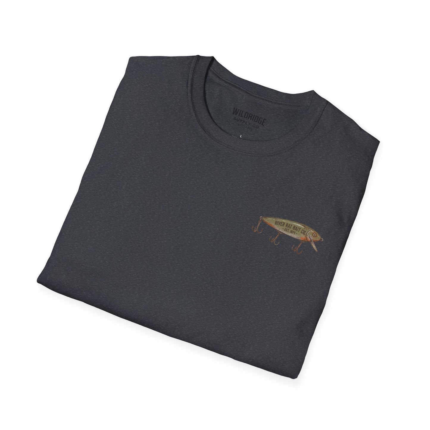 Fishing T-Shirt Vintage Hand-Crafted Lures Fishing Tee