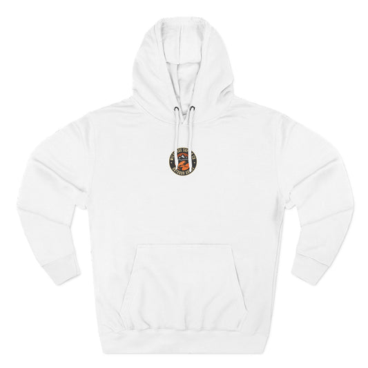 Fly Fishing Hoodie – Sunset River Scene Sweatshirt for Anglers | Outdoor Adventure Apparel