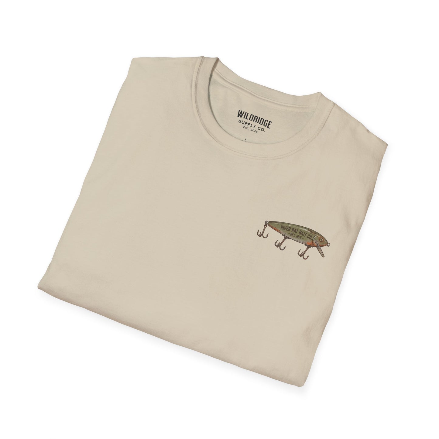 Fishing T-Shirt Vintage Hand-Crafted Lures Fishing Tee