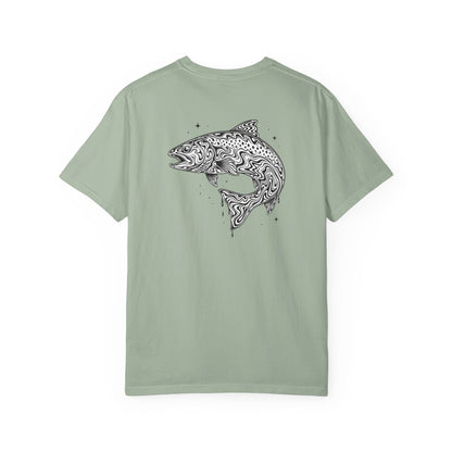 Trout Fishing T-Shirt — Wildridge Supply Co. Tribal Trout Design