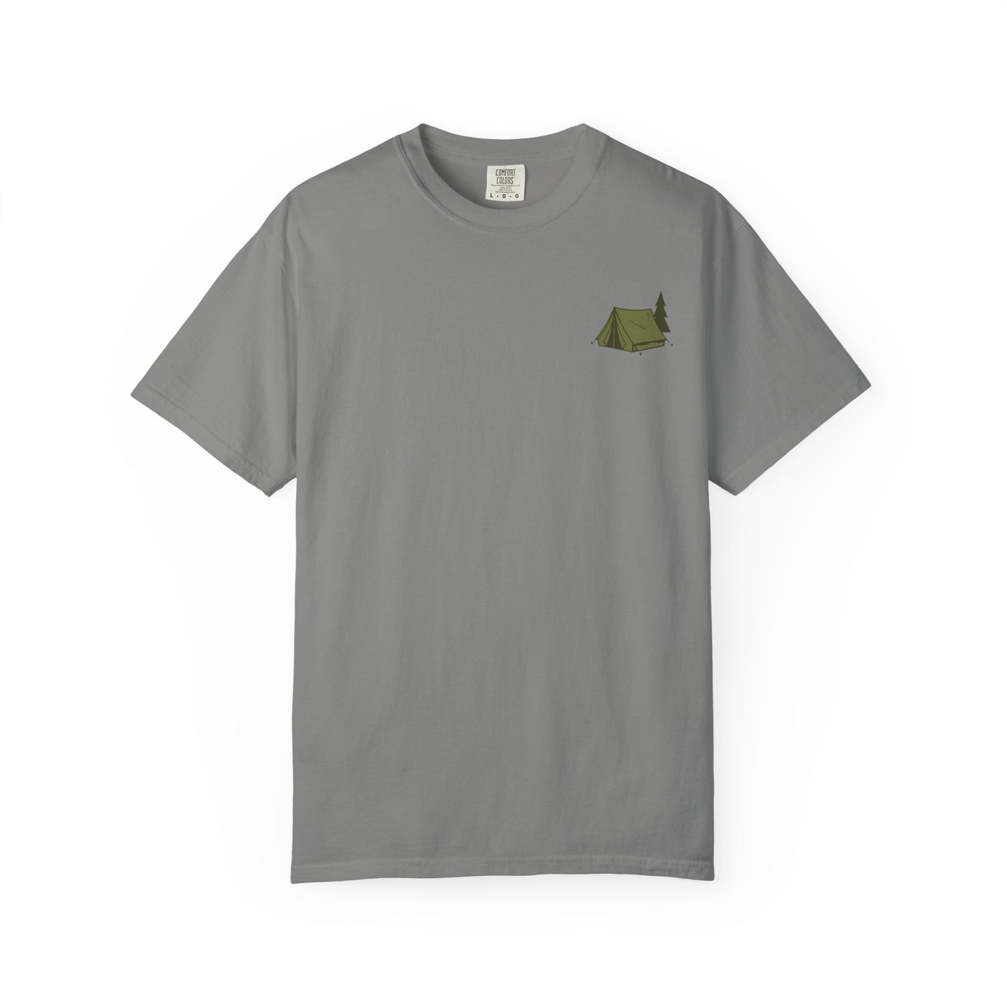 Woke Up Frozen Camping T-Shirt I Outdoor Camping Shirt