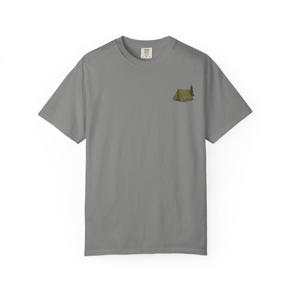 Woke Up Frozen Camping T-Shirt I Outdoor Camping Shirt