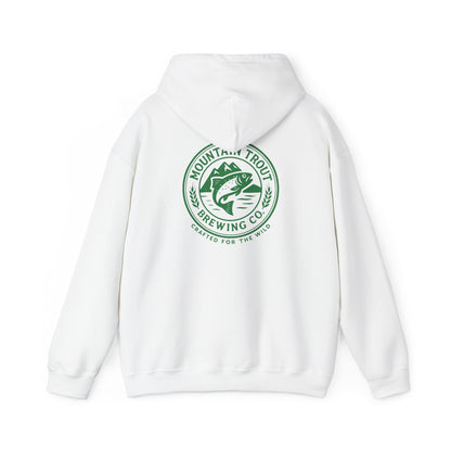 Mountain Trout Brewing Co. Hoodie - Cozy Sweatshirt Great Gift for Fishermen