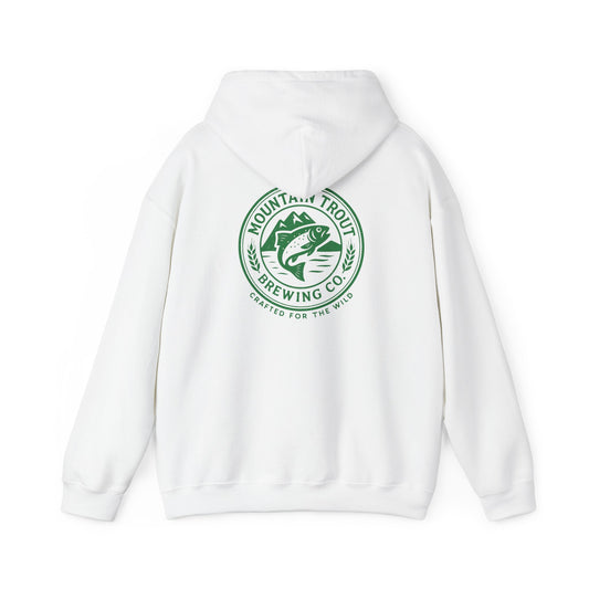 Mountain Trout Brewing Co. Hoodie - Cozy Sweatshirt Great Gift for Fishermen