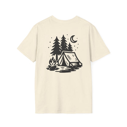 Outdoor camping t-shirt in different color option