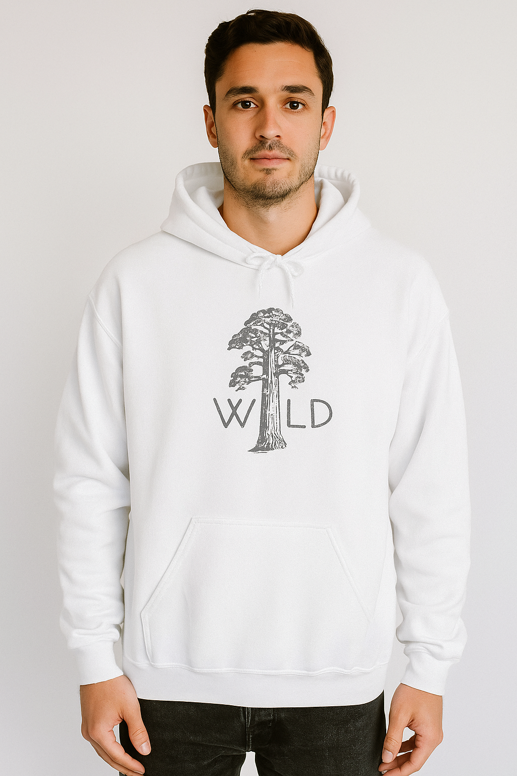 Hooded Sweatshirt Wild Giant Sequoia Tree Nature Lover Gift