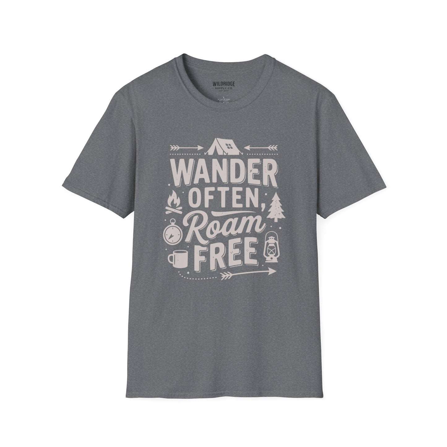 Grey camp shirt ram free camp design