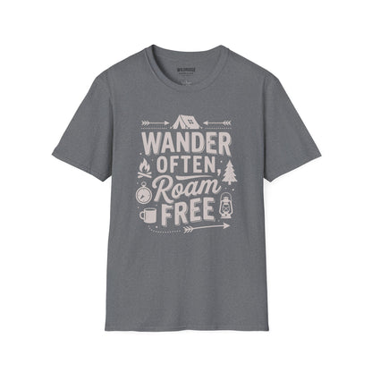 Grey camp shirt ram free camp design
