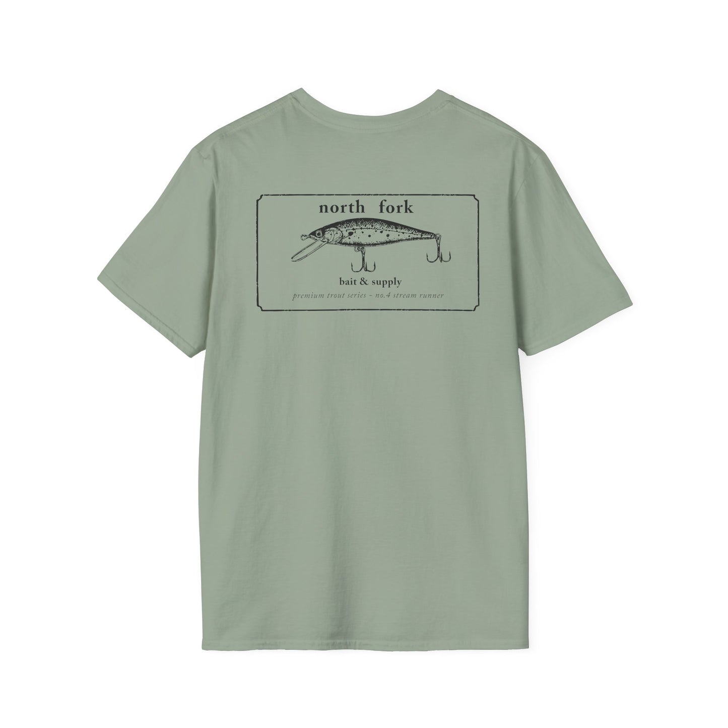 Stream runner trout lure fishing shirt