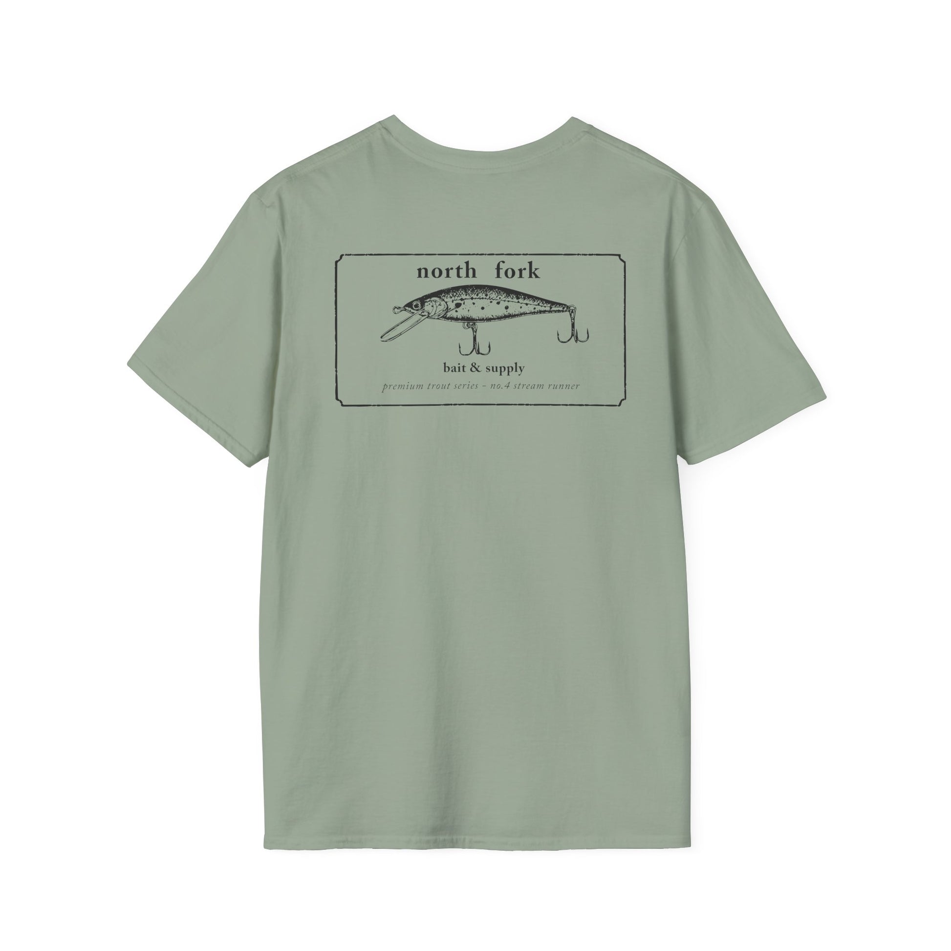 Stream runner trout lure fishing shirt