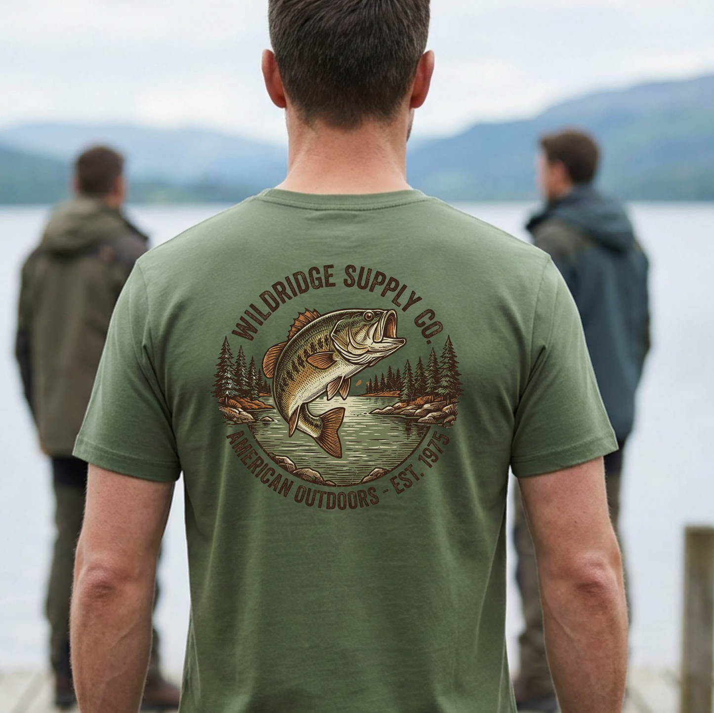 Largemouth Bass graphic shirt