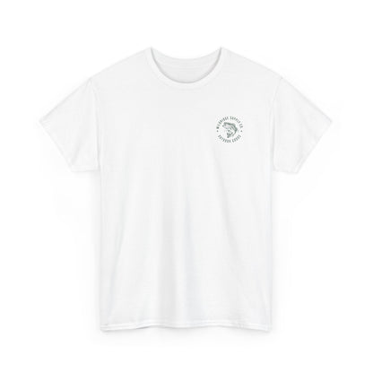 bass fishing shirt front chest emblem