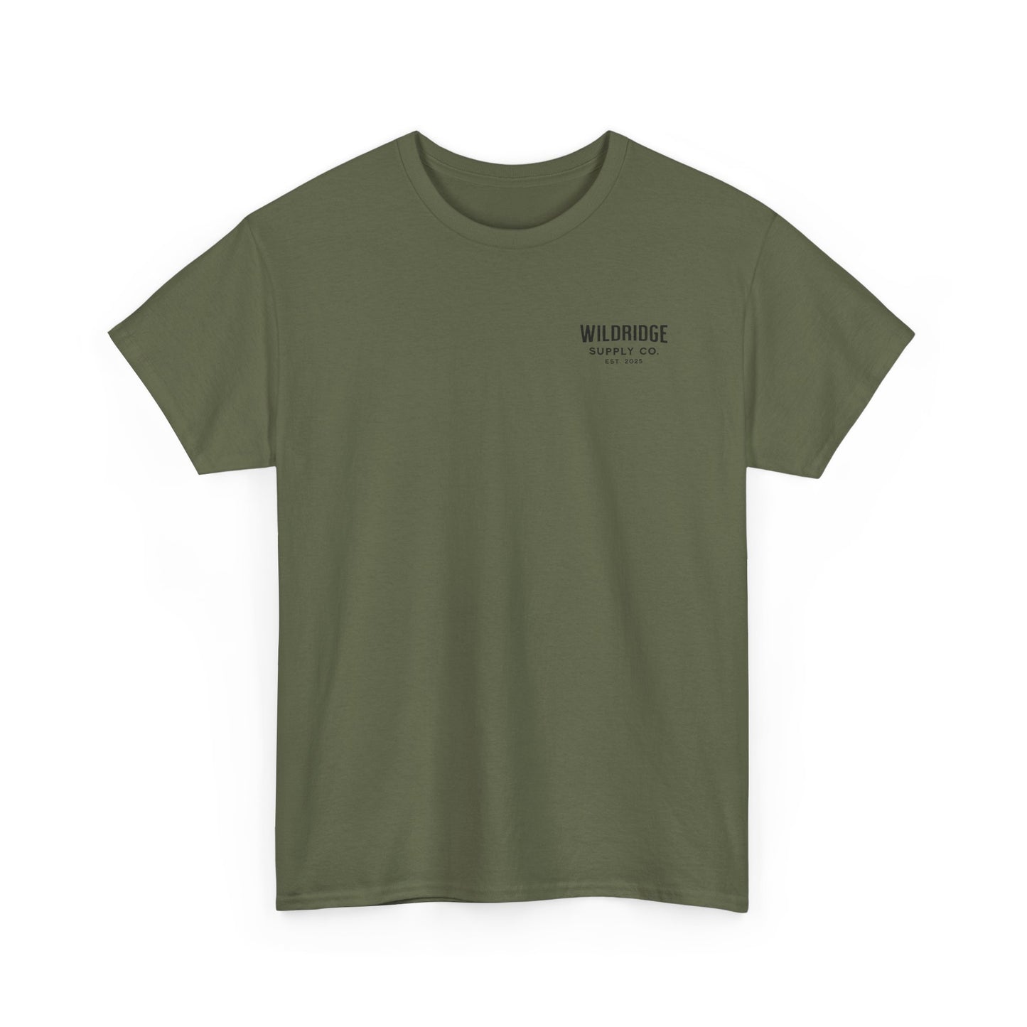 Front largemouth bass fishing T-shirt
