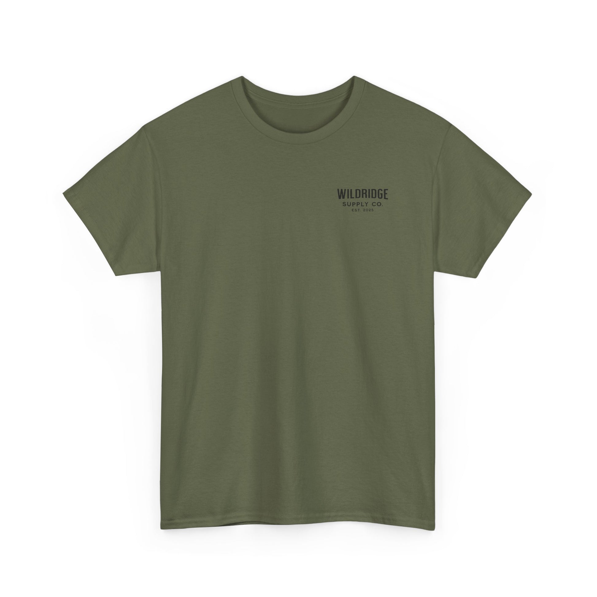 Front largemouth bass fishing T-shirt